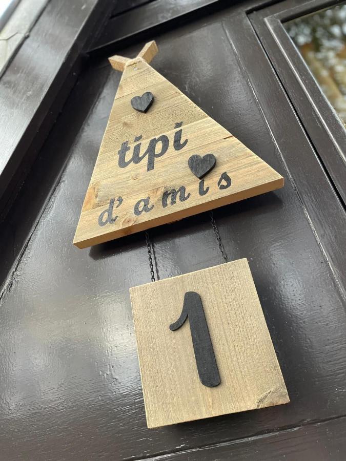 Tipi D'Amis Villa Durbuy Bagian luar foto